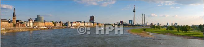 Düsseldorf-Panorama 2008