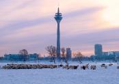 Winter in Düsseldorf
